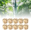 10pcs Brass Misting Nozzles Fog Sprinkler Head for Factory Site