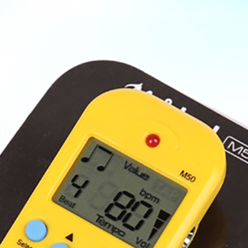 Electronic Metronome Mini Professional 2 Channel Headphone Output for Guitar