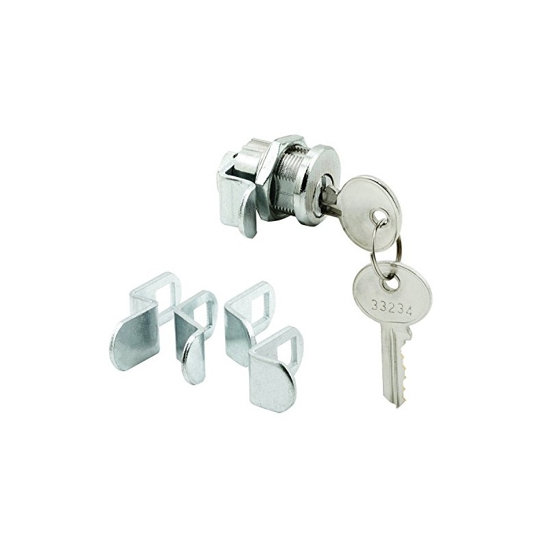 Prime-Line MP4944 Mail Box Lock, 5-Cam, 5-Pin, 13/16 In. Threaded,
