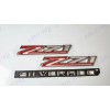 GM Auto Chrome Fender Z71 Rear Tailgate Silverado RST Emblems