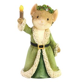 Enesco Tails with Heart Ghost Mouse, Figurine