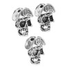 20PCS Beard Beads with Holes Dreadlock Ornaments DIY Vikings Beard