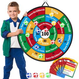 Garybank Trivia Games for Family Night Kids and Adults, 56 Family Conversation Cards W/ 200+ Questions, Family Game Night Board Game for Kid, Teen & Adult, Promote Growth & Have Fun Family Activities