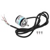 Photoelectric Encoder ABZ 3‑Phase DC5‑24V Solid Shaft for Office Automation