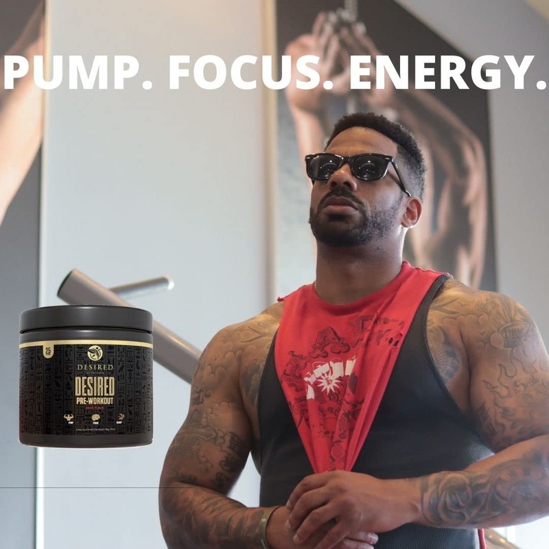 Desired Pre Workout - Energy, Endurance, Focus, Pump and Strength