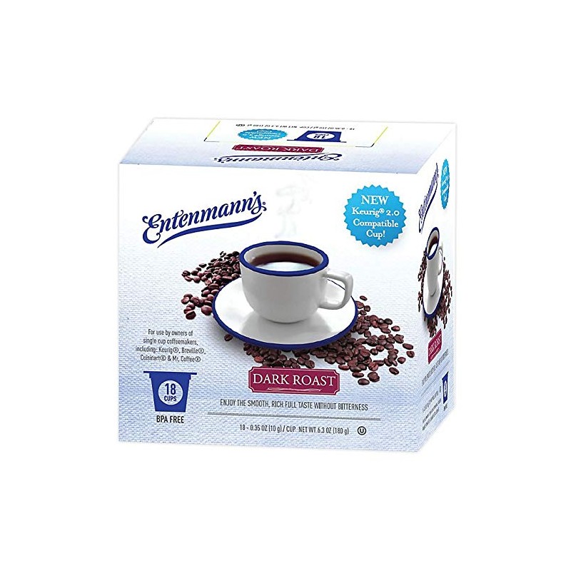 Entenmann's Single Serve Coffee, 4/18 count boxes (72 total) (Dark