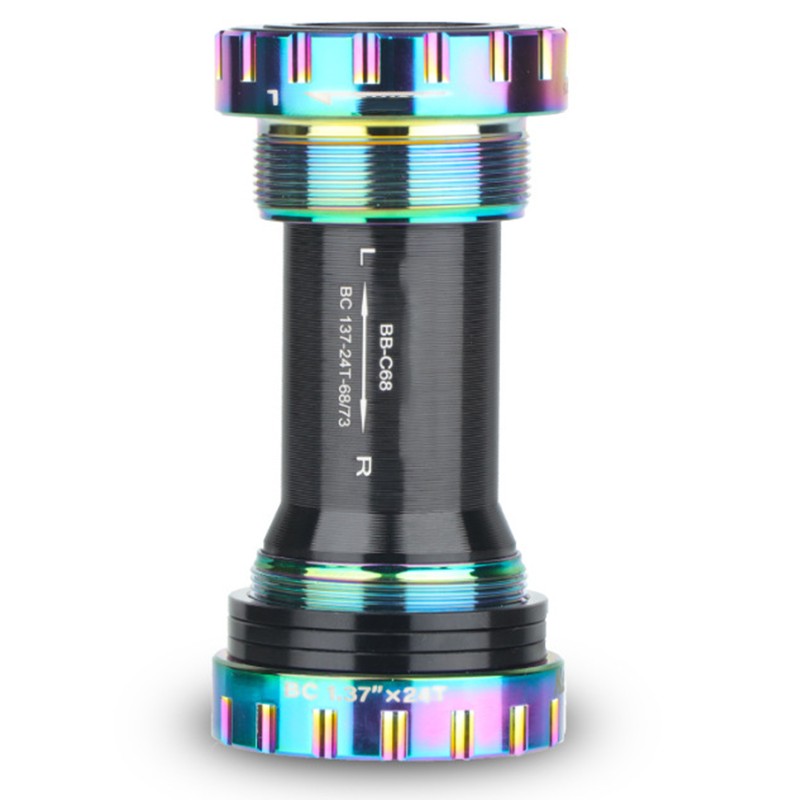 Bike Bottom Bracket Aluminum Alloy Resin Rust Prevention Long Durability