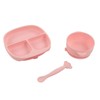 Baby Feeding Set Baby Silicone Anti Fall Portable Feeding Eating
