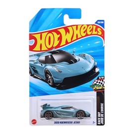 Hot Wheels 2020 Koenigsegg Jesko, Race Day Series, 125/250, Die-Cast Model Car (short card)