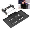 Car Battery Hold Down Tray Bracket Kit Height Adjustable Black
