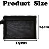 6PCS Small Make up Bag, Portable Mesh Makeup Bag, Travel