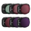BRDRC Mini 3 Pro Filter Kit, 6 Pieces CPL, ND8/PL,