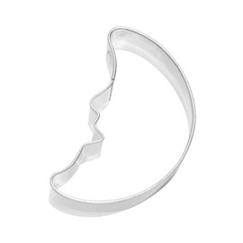 Birkmann 1010700210 Half Moon Cookie Cutter, Plastic, Grey, 5 x 3 x 2 cm