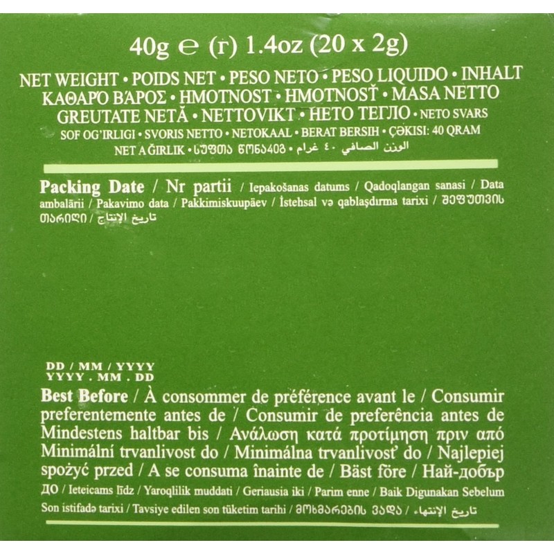 Ahmad Tea Jasmine Romance Green Tea, 20-Count Boxes (Pack of