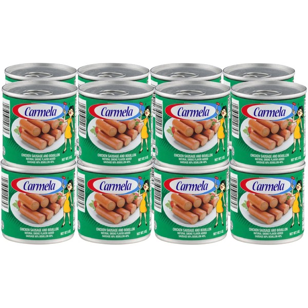 Carmela Chicken Sausage and Bouillon, Natural Smoke Flavor, 5 oz