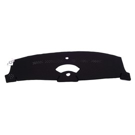 Wellvisors Black Dash Mat Dashboard Cover Compatible With Mini Cooper Hatch R56 Convertible R57 R55 R58 R59 2007-2013