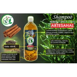 X4 Shampoo Tbvisana Crecimiento Romero, Canela, Clavo                                                                                                 
