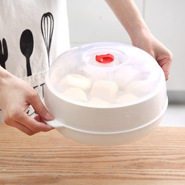 PYSUL Microwave Steamer for Vegetables, Veggie Steamer, Micro Cookware, Microwave Heating Bowl, Steamer for Cooking, Steamer Bowls for Microwave