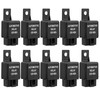 10Pcs DC12V 40A Automobile Car Air Conditioner Condensers Relay with