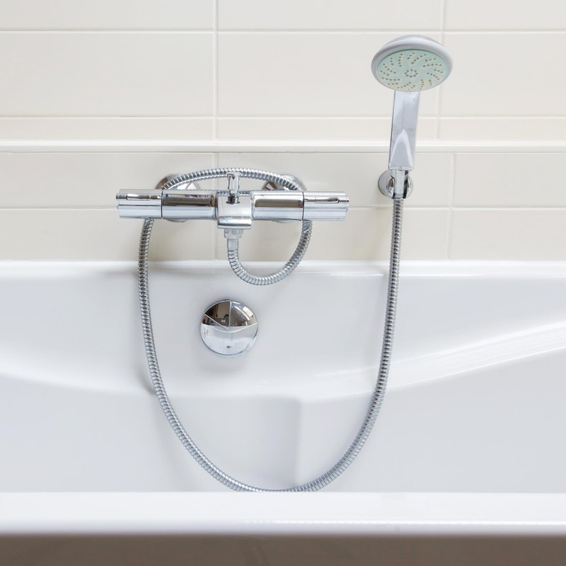 TRIXES 1.5M Flexible Stainless Steel Shower Bathroom Hose Pipe -