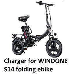 coming data 🔥AC Adapter battery Charger For windone s14 folding ebike