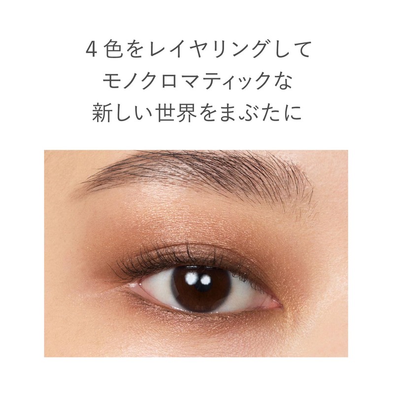 RMK Synchromatic Eyeshadow Palette 01 (Soft Spot) Modern Beige Clear