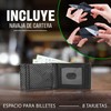 Cartera para Caballero Minimalista | Abertura para Billetes | 8