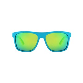 Surf Monkey Schwimmende Sonnenbrille für Damen und Herren, UV400, polarisiert, Anti-Salz-Beschichtung (TPX, Aqua)