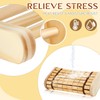 JaGely 5 Pcs Sauna Accessories Kit Include Slip Resistant Backrest,