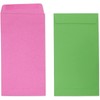 100 Pack Colorful Money Envelopes for Cash, Payroll, Money Saving,