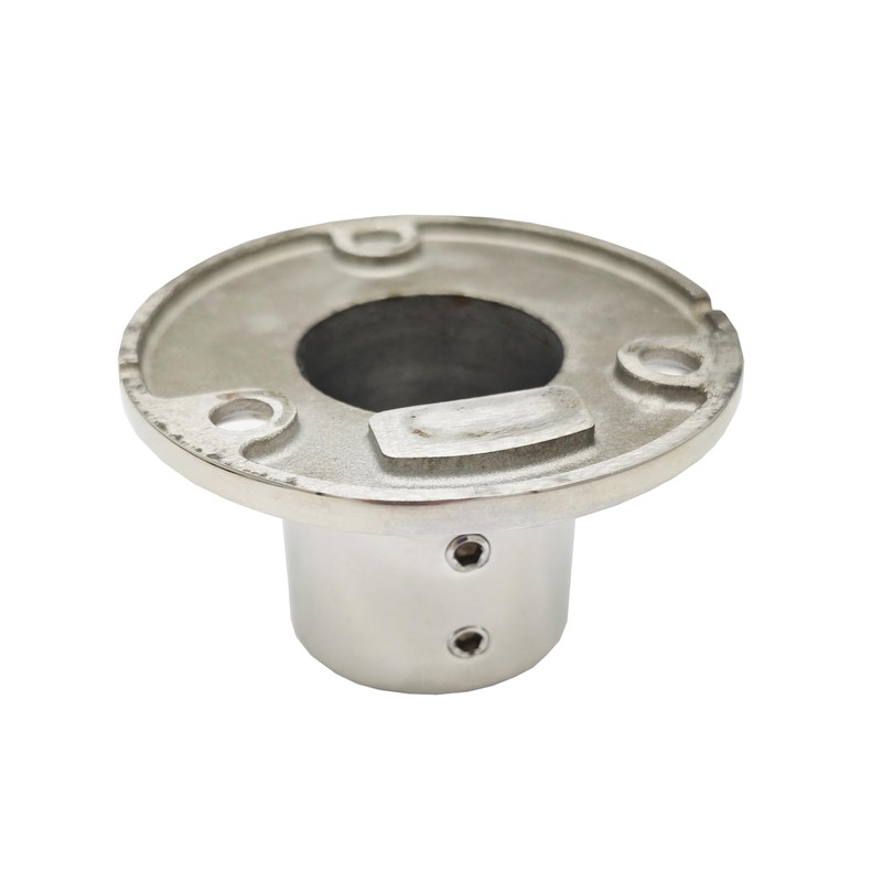 Douzime 90 Degree Boat Deck Handrail Rail Fitting Round Base