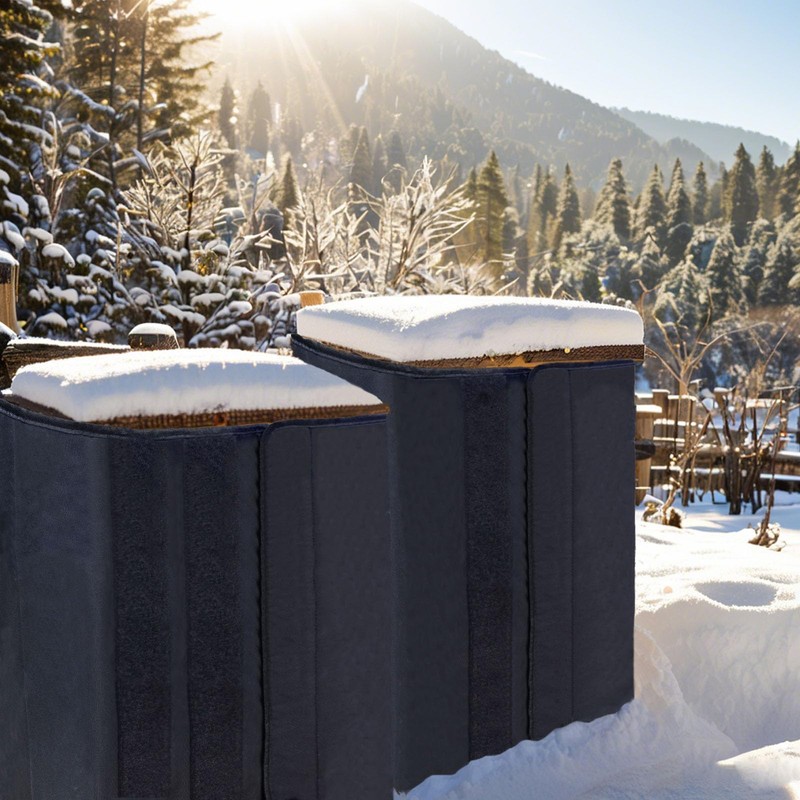 MLNSUNNY Winter Bee Hive Wrap,Fits 8 & 10 Frame Hives,Crafted