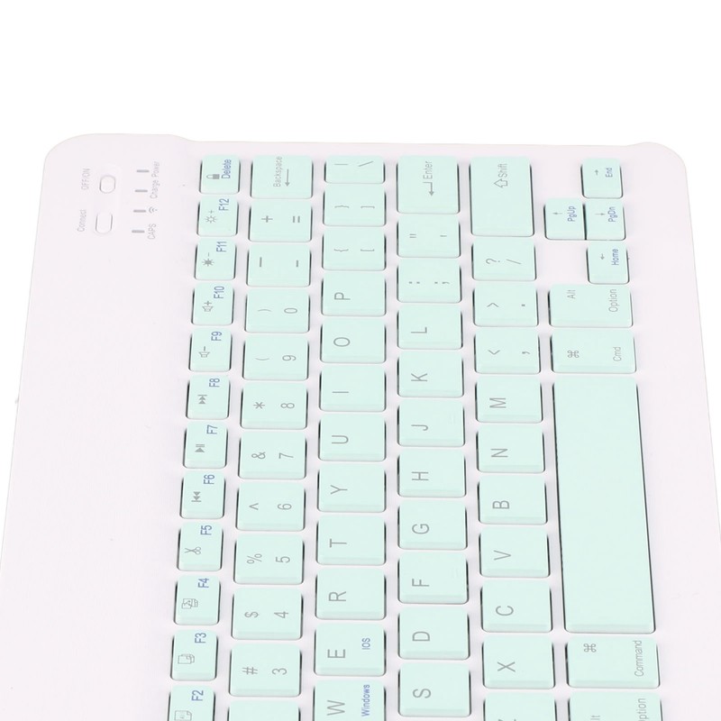 78 Key Wireless Bluetooth Keyboard 32.8ft Ergonomic Ultra Thin Silent