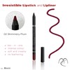 Shimmery Plum Makki Irresistible Lipstick & Lip Liner Pencil Intense