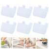 Gatuida 6pcs Kitchen Sink Splash Guard with Suction Cups Wear