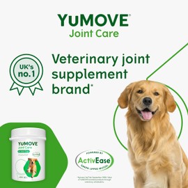 Lintbells | YuMOVE Adult Dog | Hip and Joint Supplement for Stiff Adult Dogs | 300 Tablets