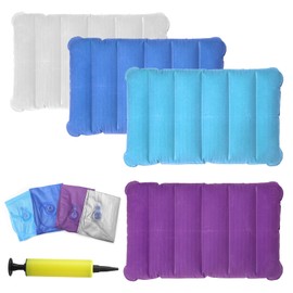 4 x Inflatable Cushion, Camping Cushion Seat Cushion, Inflatable Travel Cushion, Inflatable Beach Cushion, Inflatable Camping Cushion, Inflatable Seat Cushion, Inflatable Cushion, Beach Cushion,