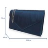 fi9® LADIES SATIN PARTY PROM BRIDAL EVENING CLUTCH HAND BAG