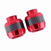 1 Pair of Carbon Fiber Motorcycle Front Fork Frame Sliders