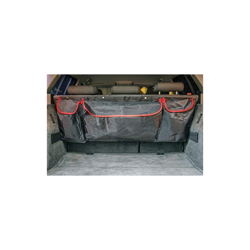 HP-Autozubehör 19291 Trunk Bag with 3 compartments, black, 38 x