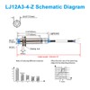 LJ12A3-4-Z BX Proximity Sensor RUIZHI Pack of 5 LJ12A3-4-Z Switch