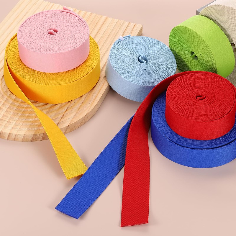 sourcing map 10 Yards Nylon Webbing Strap, 1 3/8-inch(38mm) Flat