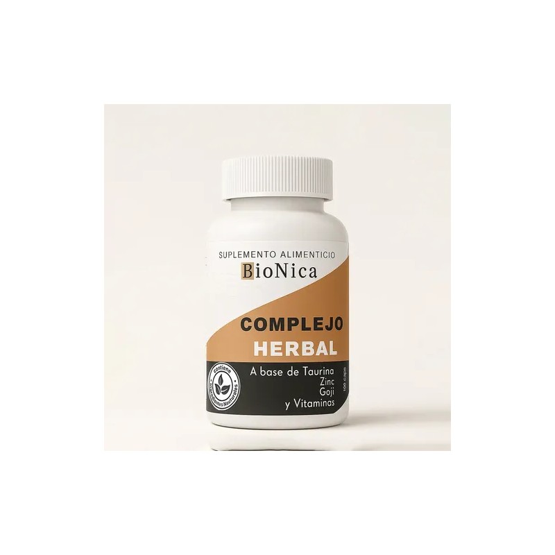 Biónica Suplemento En Cápsula Con Complejo Herbal 100 Cáps