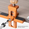 Bewinner Adjustable Cabinet Door Mounting Jig for Installation, Aluminium Alloy