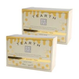 TEARTH Honey Tea Bags, 25 Bags, Set of 2