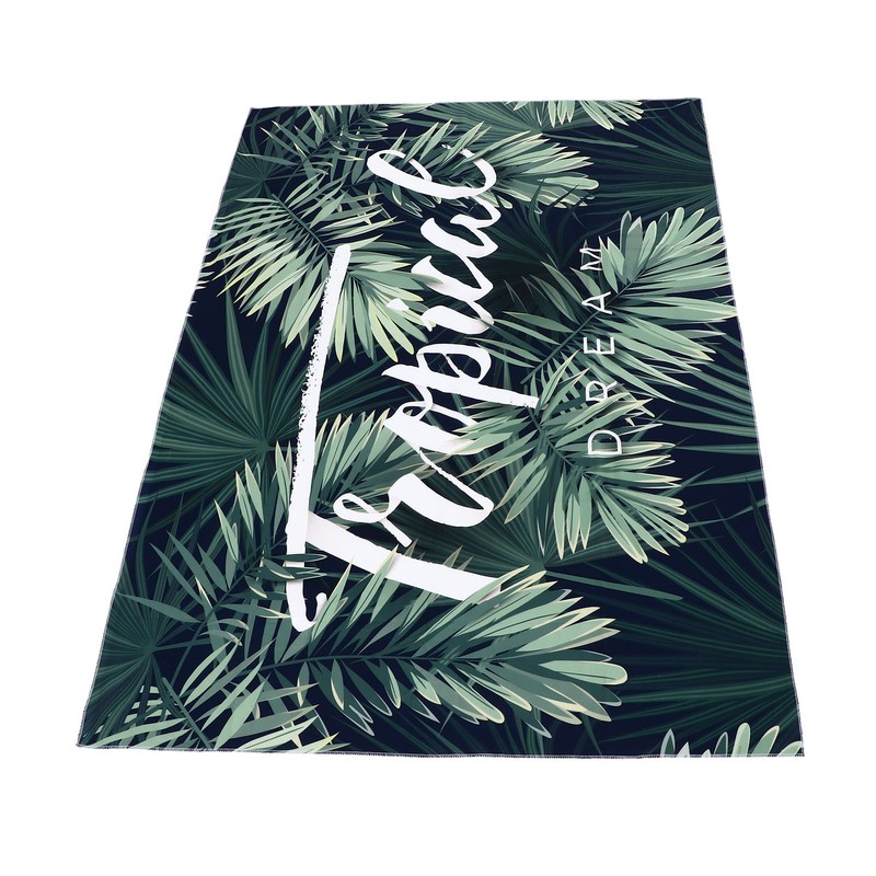 Tapestry Beautiful Green Plants Background Wall Decoration Tapestry for Living