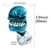 Temzzer Skull Steering Wheel Spinner Knob Heavy Car Spinner Suicide