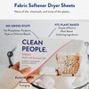 The Clean People Fabric Softener Sheets - Dryer Sheets -
