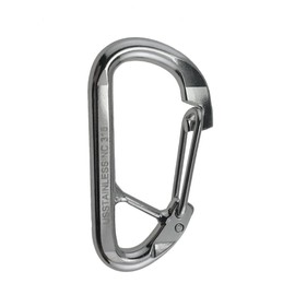 Stainless Steel 316 Spring Hook Carabiner 3/8" (10mm) Marine Grade Safety Clip Forged