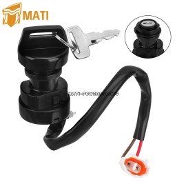 M MATI Ignition Key Switch for Yamaha Raptor 700 YFM700/YFM700R 2006 2007 2008 ATV
